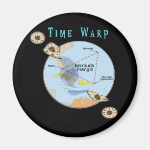 Íman Dobra de tempo do triângulo das Bermudas