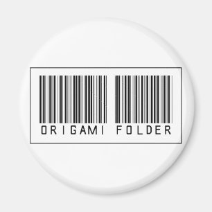 Íman Dobrador de Origami do código de barras