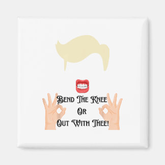 Íman Dobre o Joelho ou Fora com Teu Trump Potus EUA