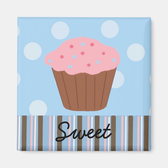 Íman Doce Cupcake (Frente)