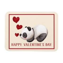 Íman Doce Dia de os namorados Panda & Heart