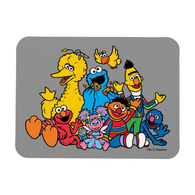 Íman Doce Sesame Street Pals (Horizontal)