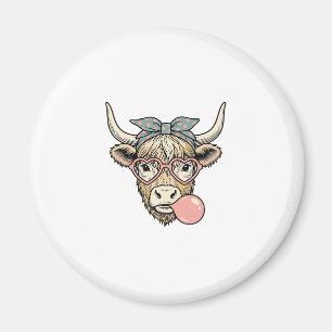 Íman Doce Vaca das Terras Altas Chiclete Design Vetoria