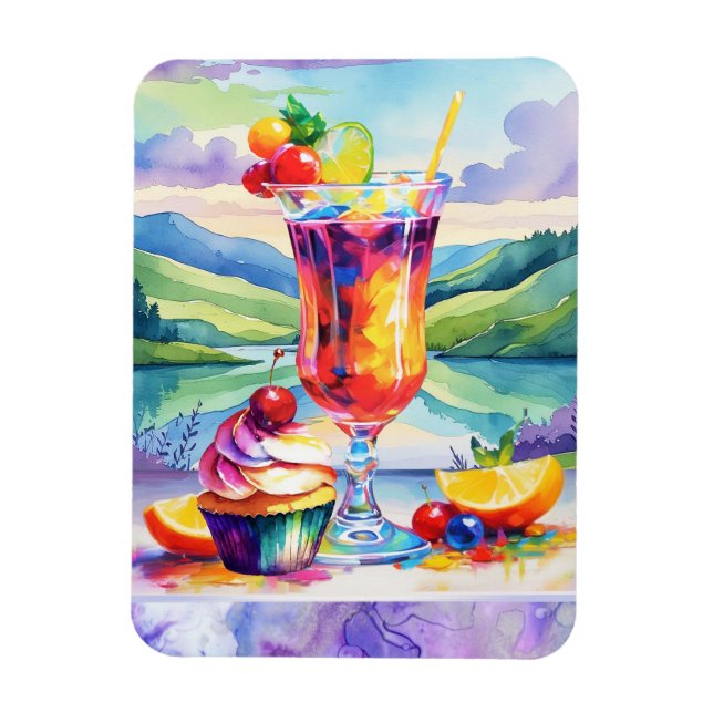 ÍMAN  DOCES TRATAMENTOS DE VERÃO (Vertical)