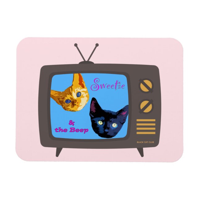 Íman Docinho e o ímã de gato de bipe (Horizontal)