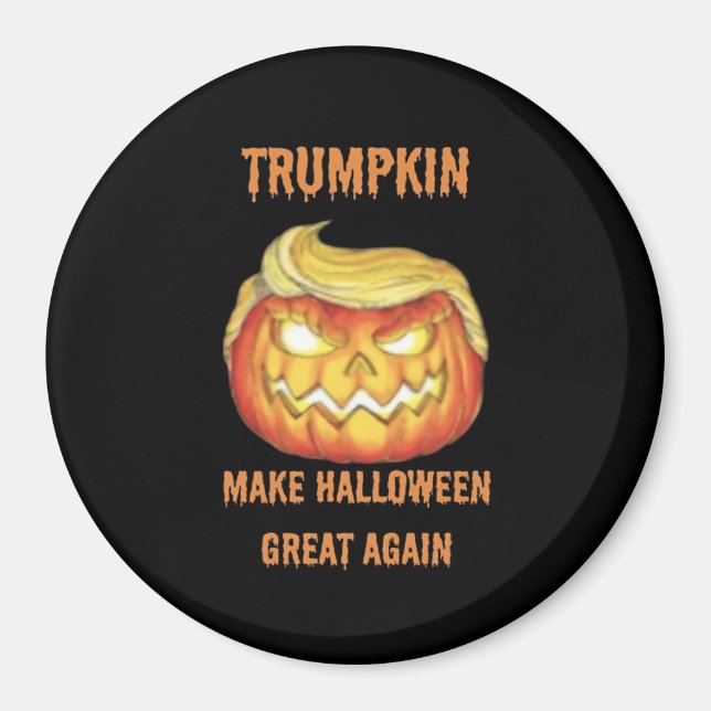 Íman Docinho, Trumpkin, Halloween Clássico (Frente)
