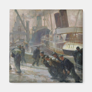 Íman Dockers de Liverpool em Alvorecer, 1903