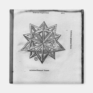 Íman Dodecahedron, 'de De Divina Proportione'