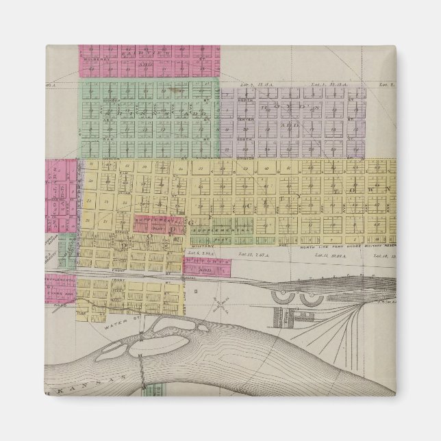 Íman Dodge City, Ford County, Kansas (Frente)