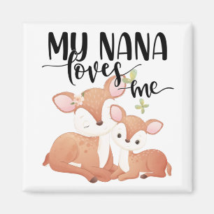 Íman Doe and Fawn Minha Nana me ama