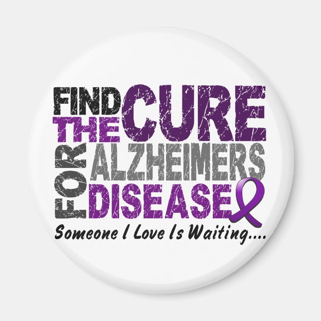 Íman DOENÇA DE ALZHEIMERS Encontre a Cura 1 (Frente)
