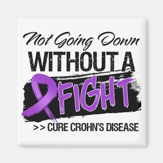 Íman Doença de Crohns que Não Desaparece Sem Luta (Frente)