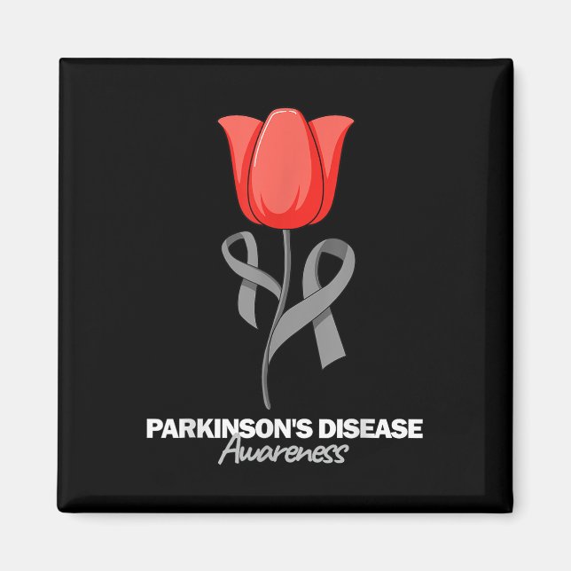 Íman Doença de Parkinsons Sensibilização Abril Mês Tuli (Frente)