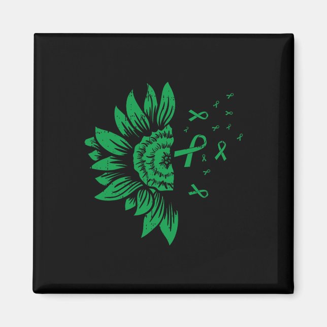 Íman Doença renal de girassol Scoliose mental R (Frente)