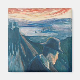 Íman Doente no Sunset, Desespero (por Edvard Munch)
