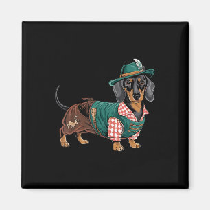 Íman Dog Dachshund Bavarian Weiner Sausado _4