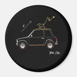 Íman Dog on Wall Street Petra Gliff Magnet