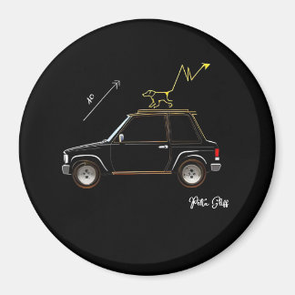 Íman Dog on Wall Street Petra Gliff Magnet