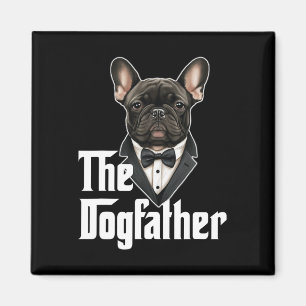 Íman Dogdad French BuldoPai francês Frenchie Papa Dog
