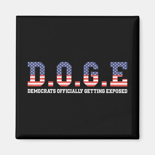 Íman Doge Meme Democrats Oficialmente Expostos (Frente)