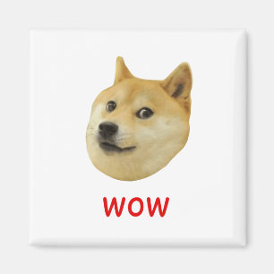 Íman Doge muito wow muito cão tal Shiba Shibe Inu