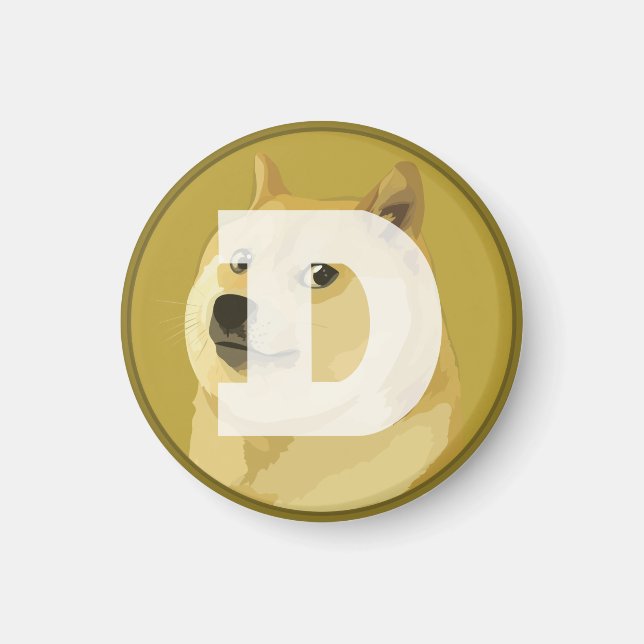 Íman Dogecoin DOGE (Frente)