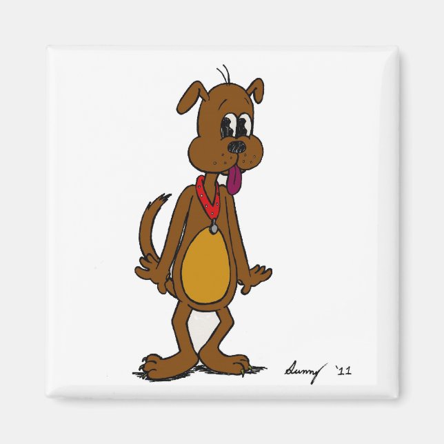 Íman Doggy Toon Magnet (Frente)
