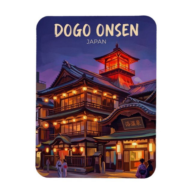 Íman Dogo Onsen Japão (Vertical)