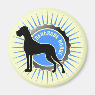 Íman Dogue Alemão azul estelar