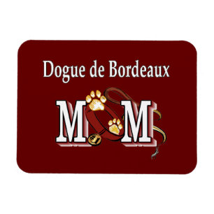 Íman Dogue de Bordeaux, presentes da mãe