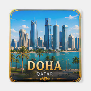 Íman Doha Qatar Fuga Moderna para o Oriente Médio 📍