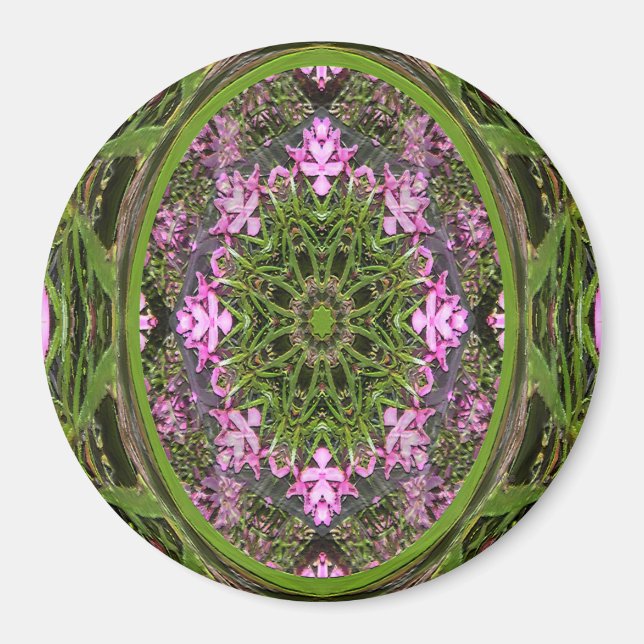 Íman Doily de Primavera... (Frente)