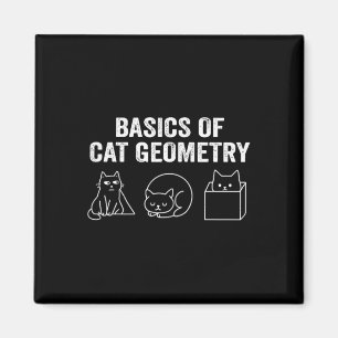 Íman Dois Básicos De Gato Geometria Engraçada Ensino De