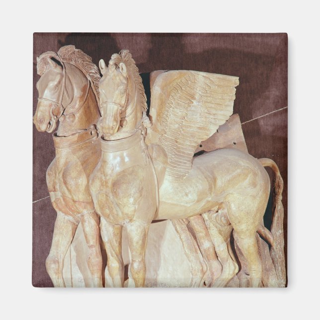 Íman Dois cavalos alados da pedição de um (Frente)