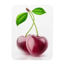 Íman Dois corações de cereja