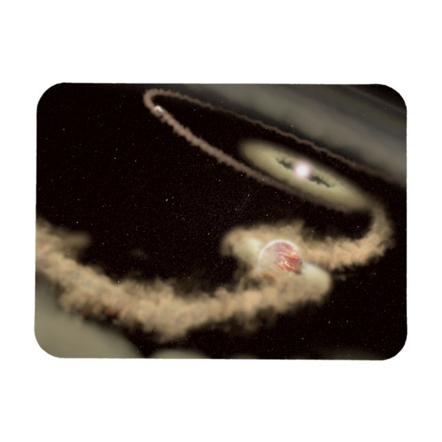 Íman Dois Exoplanetas Gás Orbitando Uma Jovem Estrela (Horizontal)