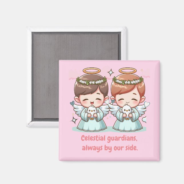 Íman Dois guardiões celestiais (Front/Back)