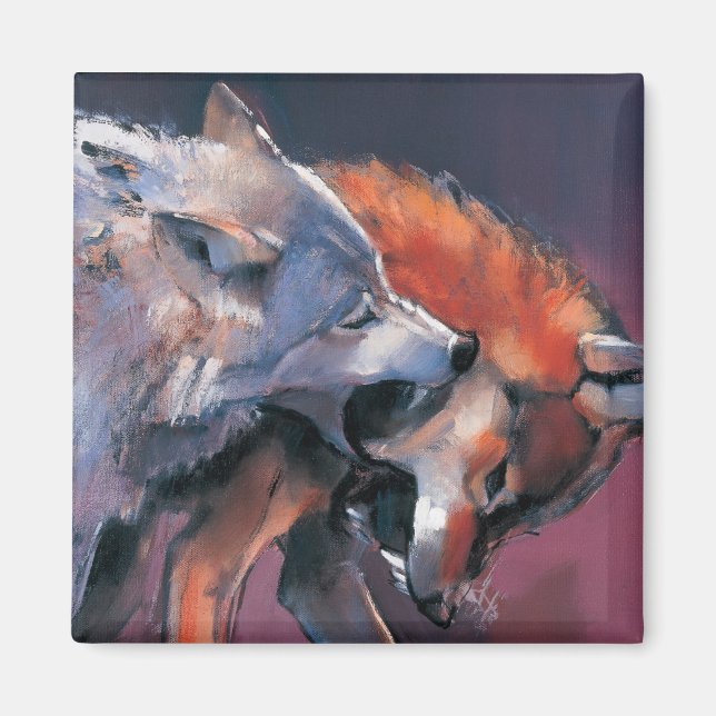 Íman Dois Lobos (Frente)