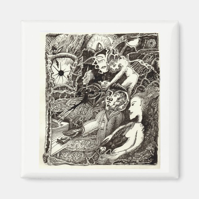 Íman Dois mundos (Frente)