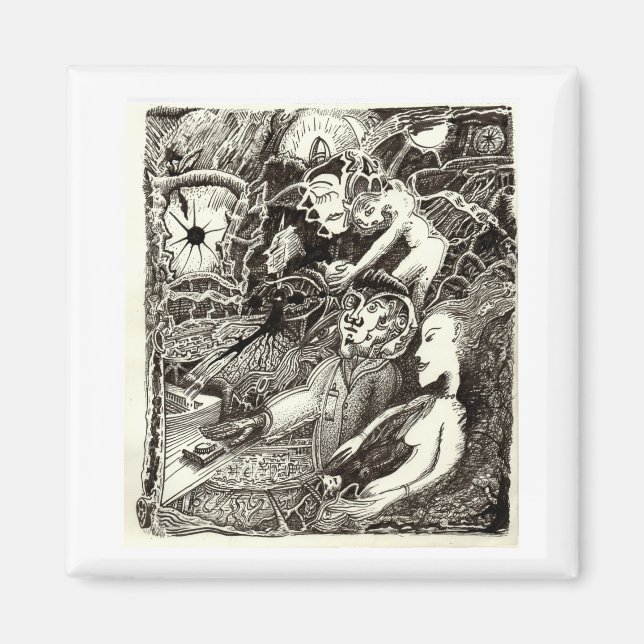 Íman Dois mundos (Frente)