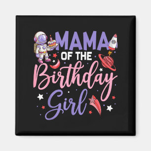 Íman Dois para a lua mamãe da menina aniversariante ast