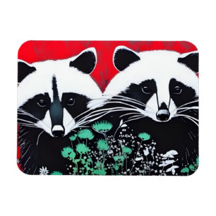 Íman Dois Raccoons
