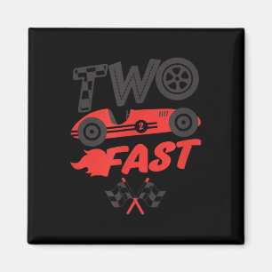 Íman Dois Rápidos, Automóvel de Corrida de Celebração, 