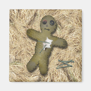 Íman Doll de Voo Doo - Interativa (Mover os Pinos)