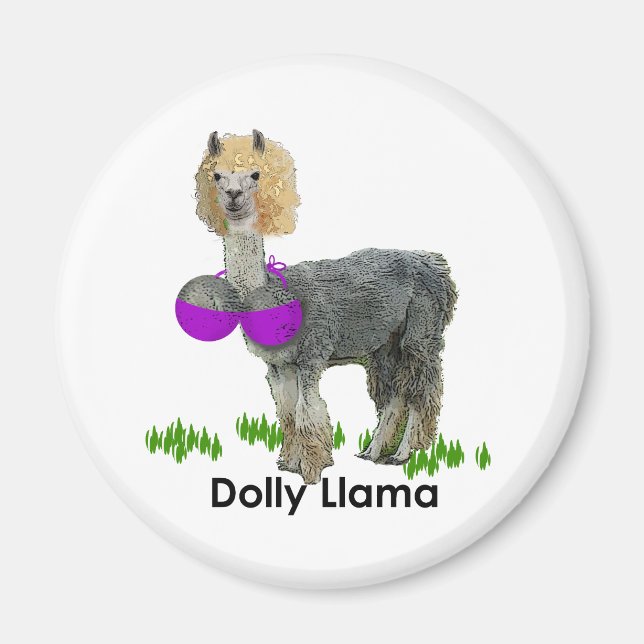Íman Dolly Llama (Frente)