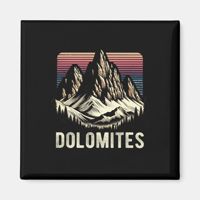Íman Dolomitas Montanhas Dolomíticas Alpes Escalada Cam (Frente)