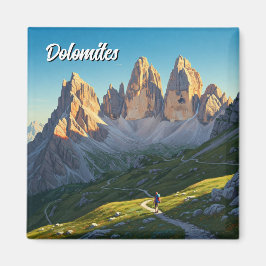 Íman Dolomites Italy Hiker Viagem