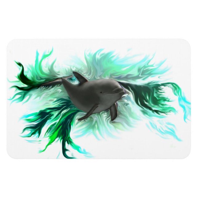 Íman Dolphin Baby (Horizontal)