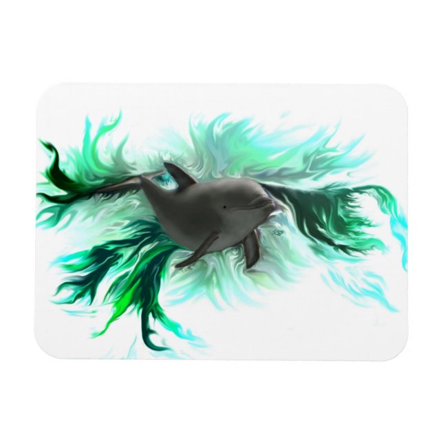 Íman Dolphin Baby (Horizontal)