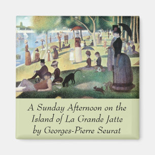 Íman Domingo à tarde, La Jatte grandioso da ilha por